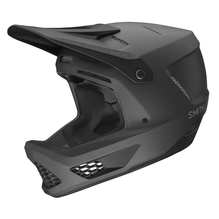Smith Hardline MIPS Carbon Full Face Helmet - Matt Black Carbon