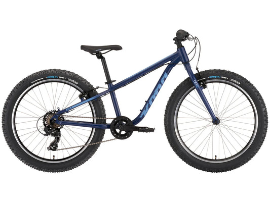 Kona Hula 24" Kids Bike - Matte Midnight
