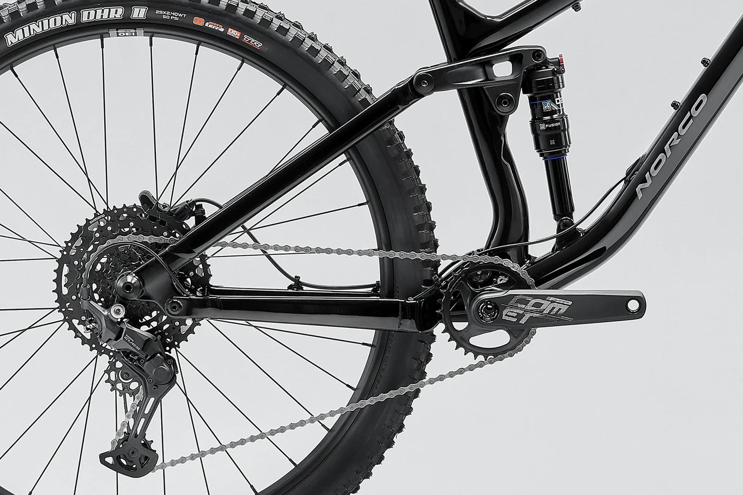 Norco Fluid FS A3 29 - Black Tusk - 2025
