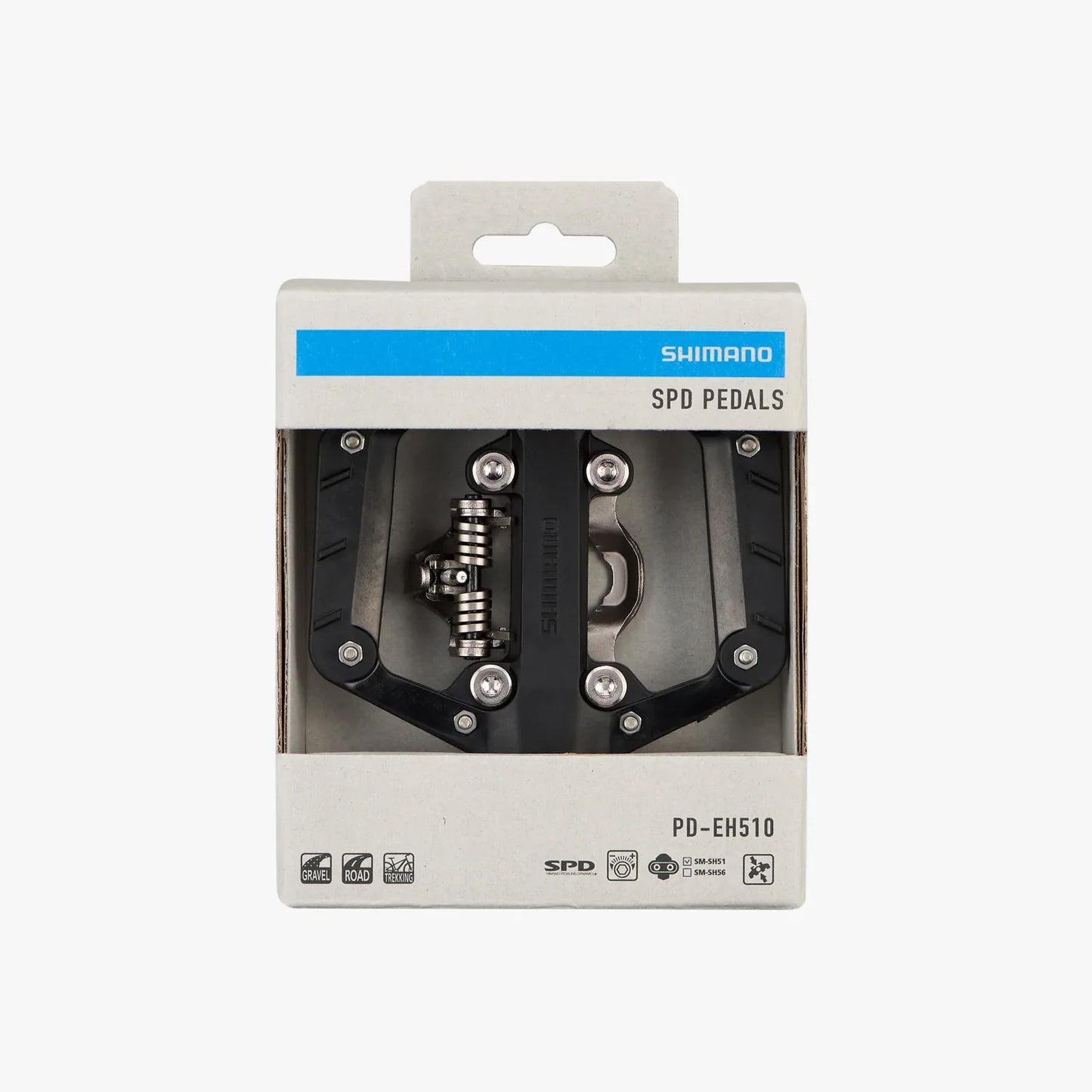 Shimano EH510 Hybrid SPD & Platform Pedal - Black
