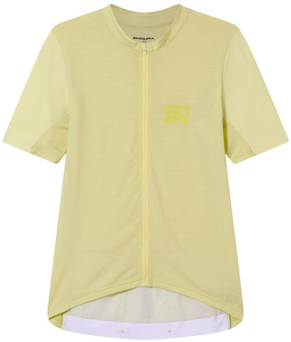 Endura AllTrack Ride Short Sleeve Road Jersey - Oil Seed