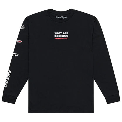Troy Lee Designs Factory Long Sleeve Tee - Black