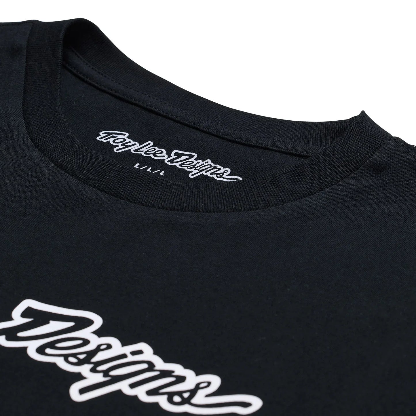 Troy Lee Designs Signature Long Sleeve Tee - Black