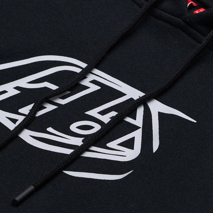 Troy Lee Designs Pullover Hoodie - Badge - Black