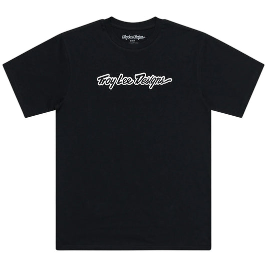 Troy Lee Designs Signature Short Sleeve Tee - Black