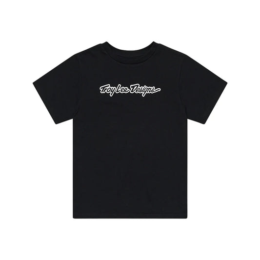 Troy Lee Designs Signature Short Sleeve Tee - Womens - Black