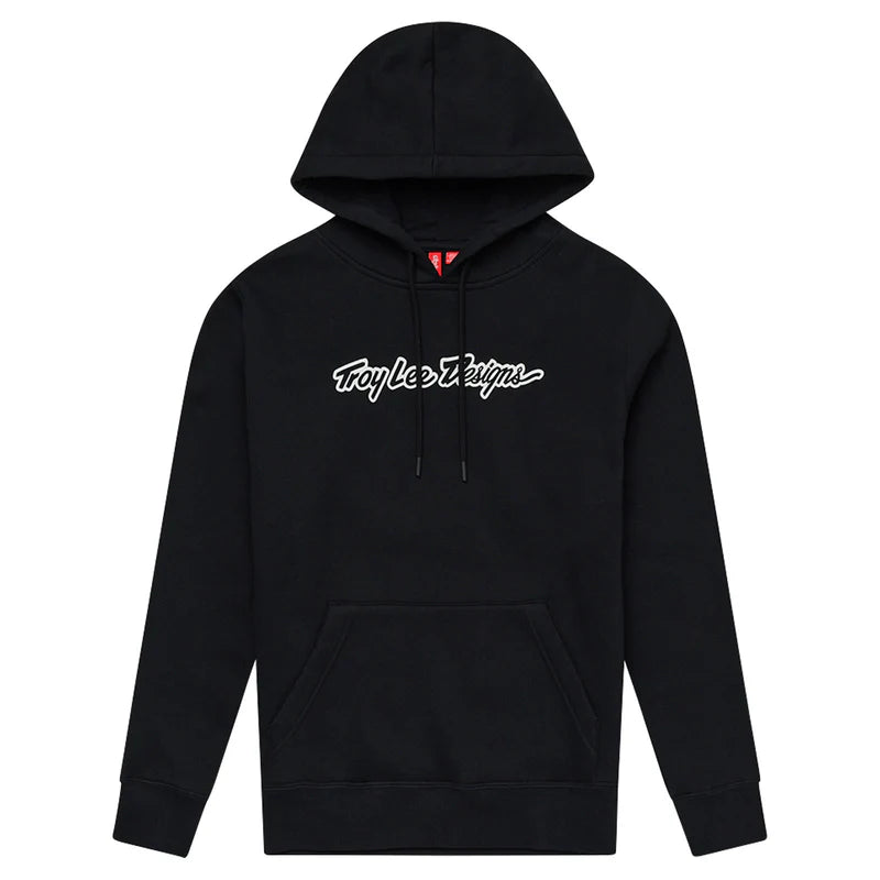Troy Lee Designs Pullover Hoodie - Youth - Signature - Black