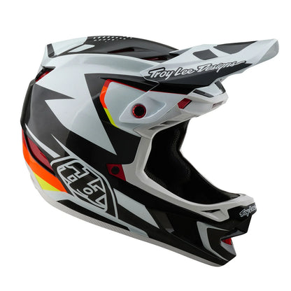 Troy Lee Designs D4 Carbon Full Face Helmet - Optic - Black