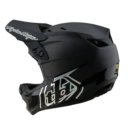 Troy Lee Designs D4 Carbon Full Face Helmet - Stealth - Black