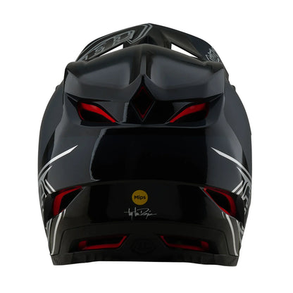 Troy Lee Designs D4 Polyacrylite Full Face Helmet - Shadow - Black