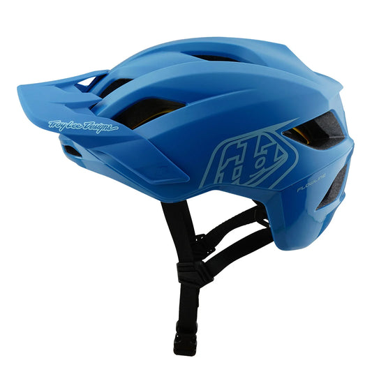 Troy Lee Designs Flowline MTB Helmet - Point - Cobalt-Blue