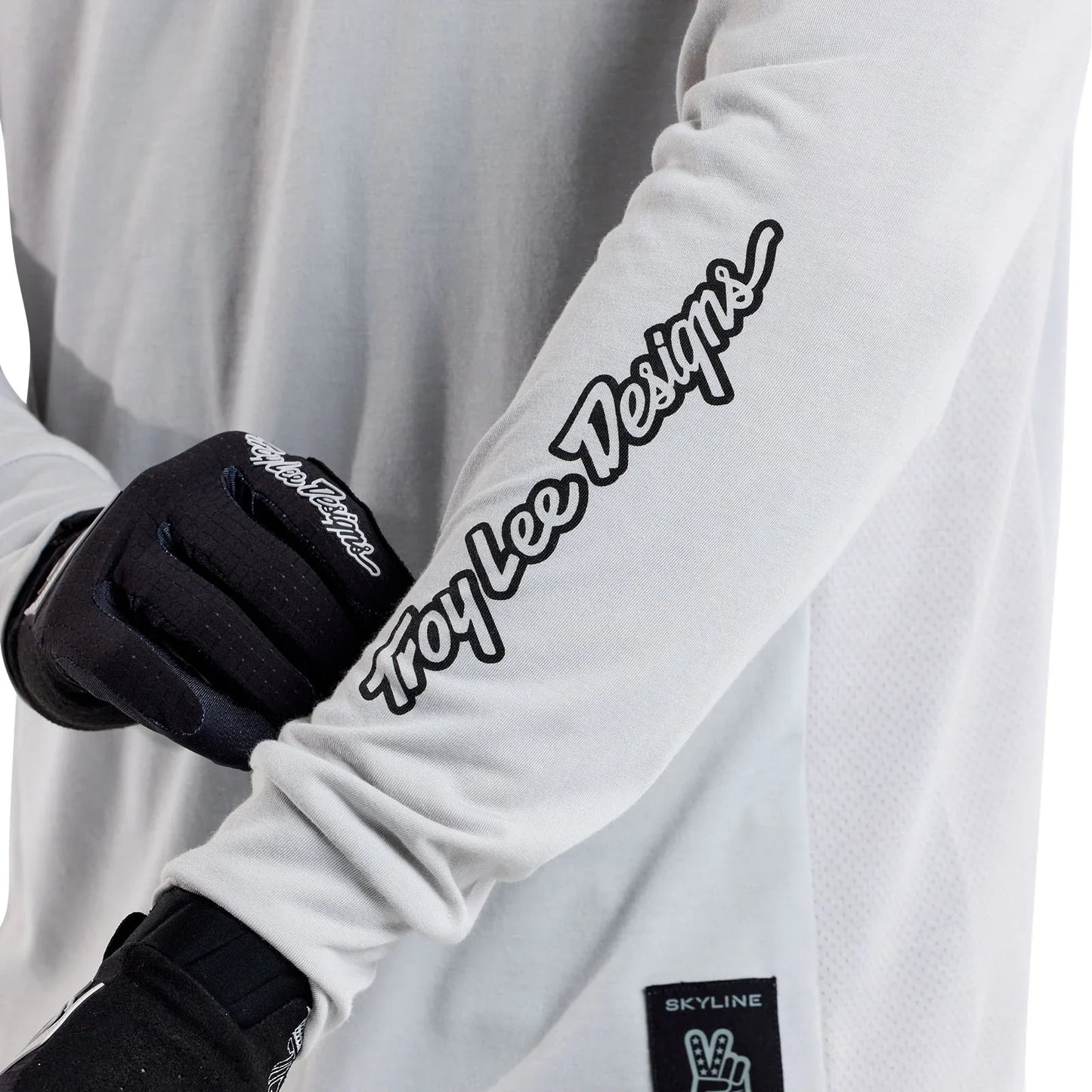 Troy Lee Designs Skyline Long Sleeve MTB Jersey - Radioscape - Mist