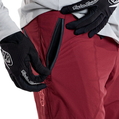 Troy Lee Designs Skyline Trail Short - Shell - Oxblood
