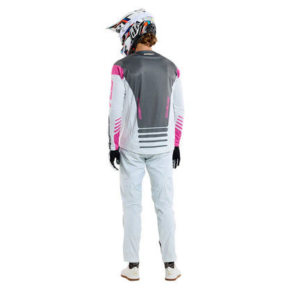 Troy Lee Designs Sprint Long Sleeve MTB Jersey - Fifty-50 - Chalk