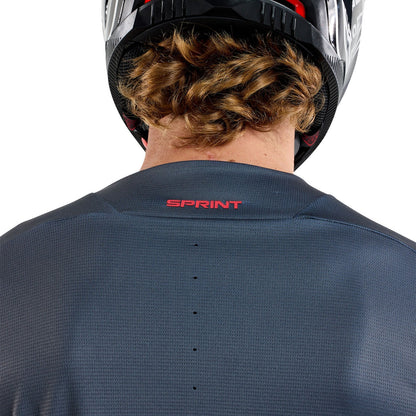 Troy Lee Designs Sprint Long Sleeve MTB Jersey - Steel Blue