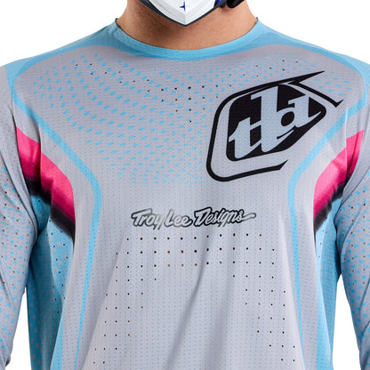 Troy Lee Designs Sprint Ultra Long Sleeve MTB Jersey - Optic - Mist