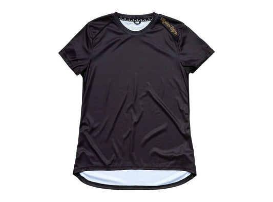Troy Lee Designs Lilium Short Sleeve MTB Jersey - Womens - Black-Gold