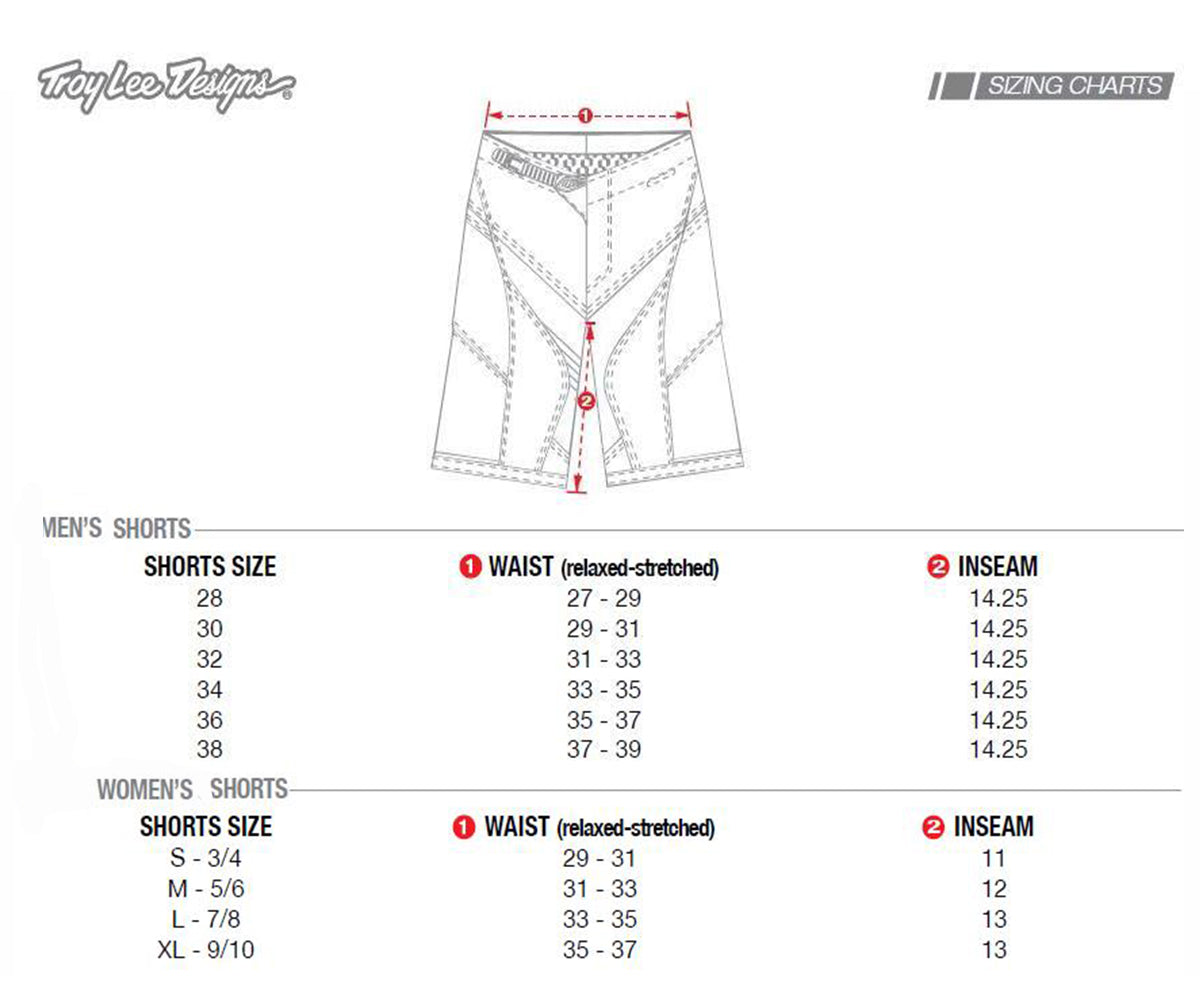 Troy Lee Designs Skyline Air MTB Short - Shell - Flared - Oxblood
