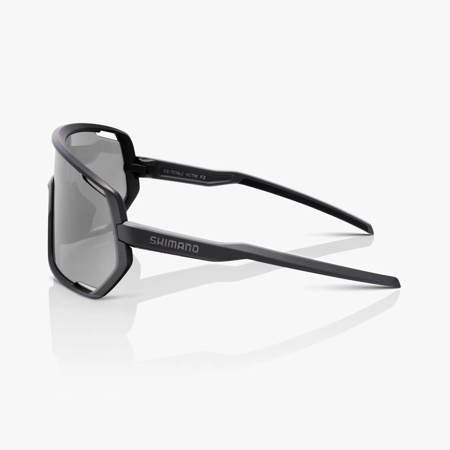 Shimano Technium 2 Sunglasses - Matte Black - Photochromic Gray Lens