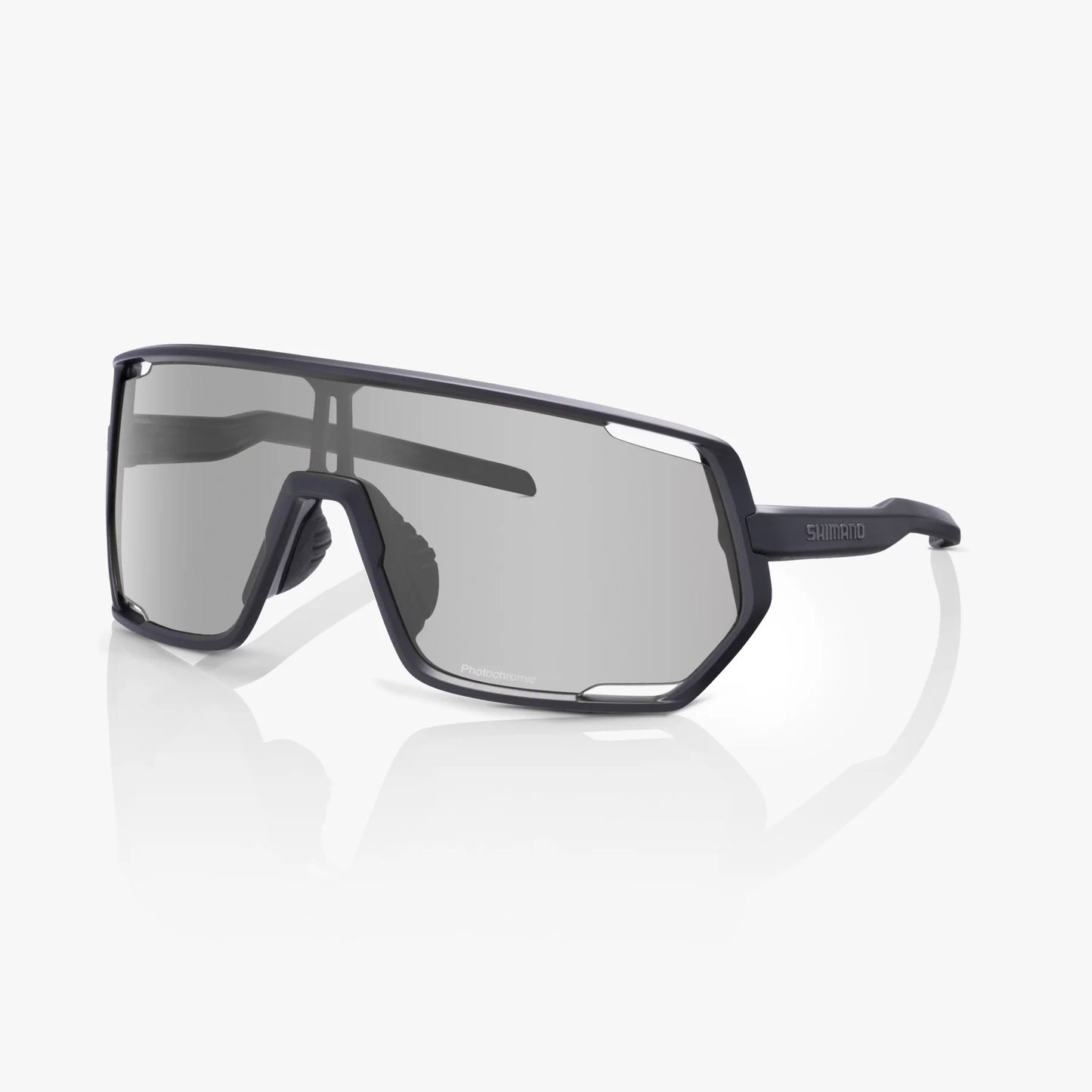 Shimano Technium 2 Sunglasses - Matte Black - Photochromic Gray Lens