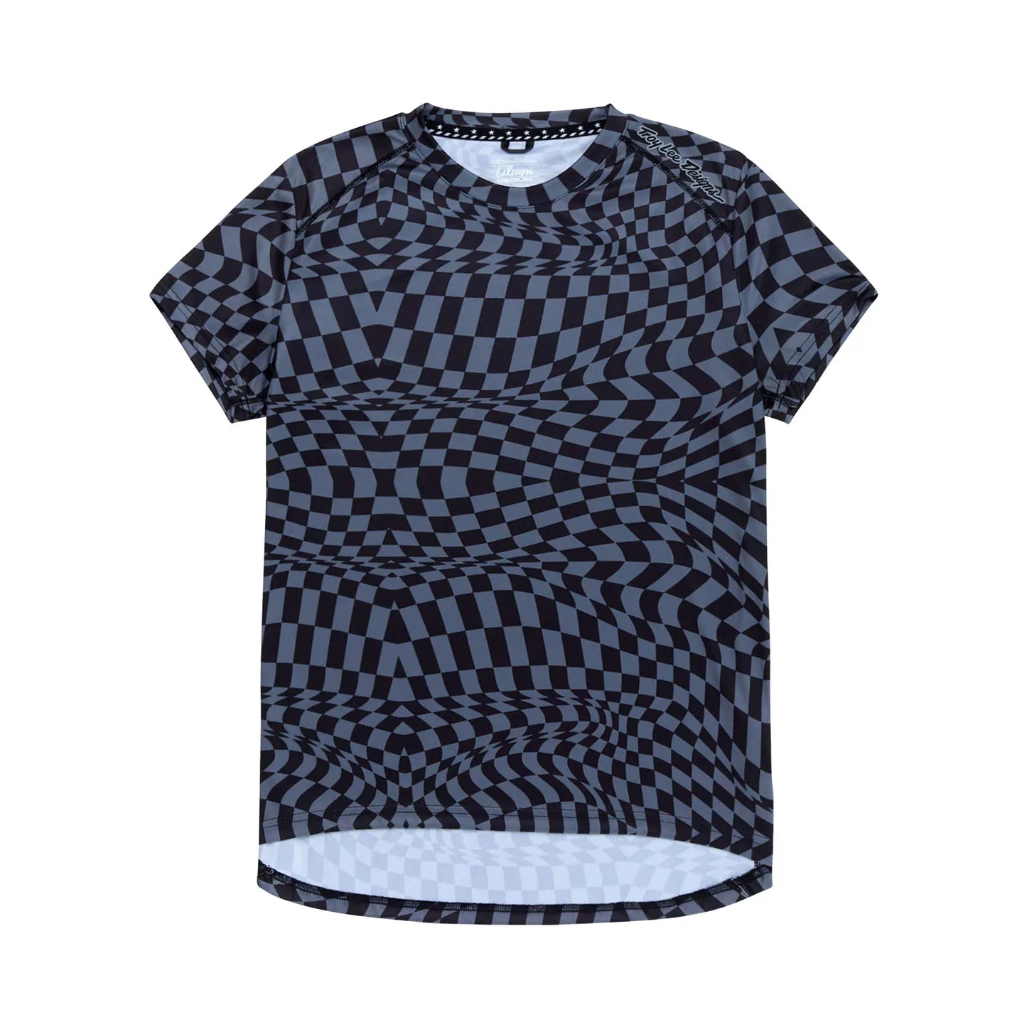 Troy Lee Designs Lilium Short Sleeve MTB Jersey - Womens - Twisted Checkers - Black
